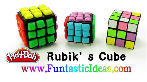 Play Doh Rubiks Cube How To Withplaydough