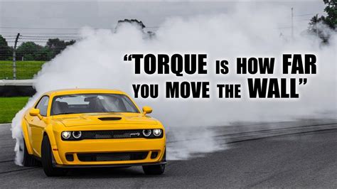 But where does that term come from? What's the difference between horsepower and torque?
