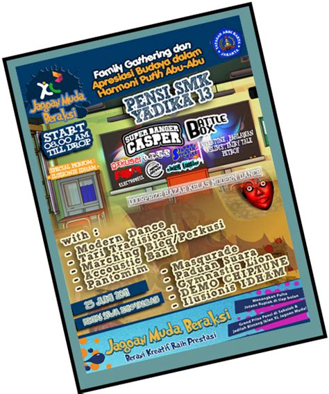 Kali ini nugroho aji berbagi cerita mengenai smk teknik komputer dan jaringan yang melanjutkan kuliah di program studi sosiologi. PENSI SMK YADIKA 13 - My Blog YDK 13