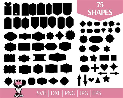 Triangle Shape Svg Diamond Shape Svg Basic Shapes Bundle Svg Polygon