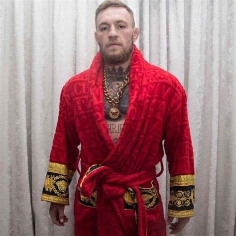 Conor Mcgregor Bought Kanye Wests Old Versace Robe A Us3 Million