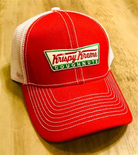 Krispy Kreme Trucker Hat Structured Cap Doughnuts Etsy