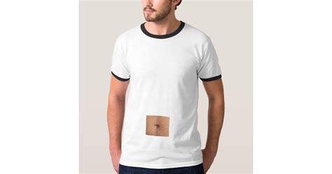 Its My Belly Button Mens Ringer T Shirt