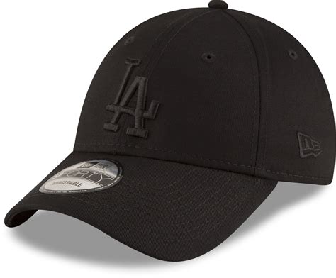 La Dodgers New Era 940 League Essential All Black Baseball Cap