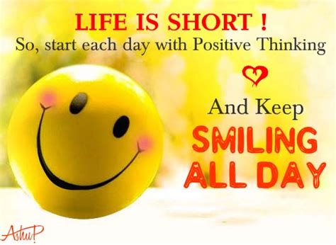 Life Is Short So Keep Smiling Always Free Smile Month Ecards 123