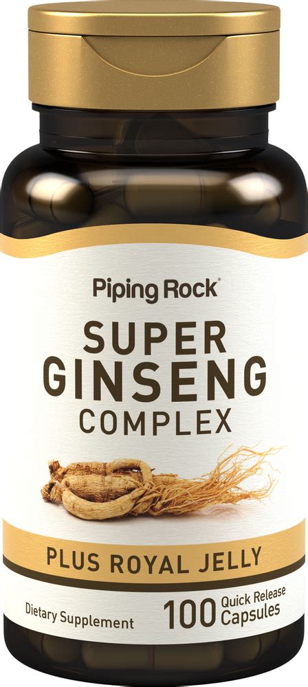 buy ginseng vitamins ginseng pills pipingrock health products
