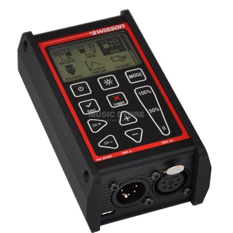 Swisson XMT-350 RDM / DMX Controller / Tester Set | MUSIC ...