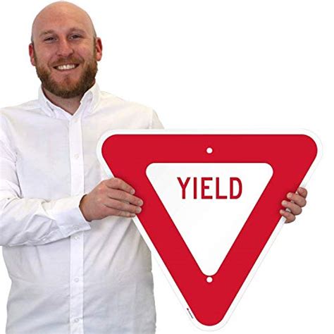 Yield Mutcd Sign By Smartsign 18 Triangle 3m Engineer Grade