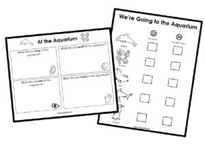 Field Trip Scavenger Hunts - Pre-K Pages
