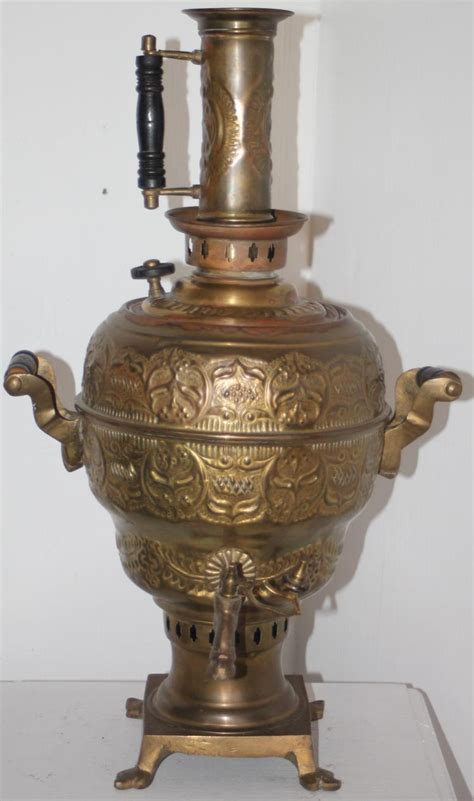 Sold Price Large Antique Russian Samovar Highly