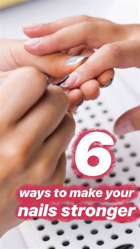 6 Ways You Can Actually Make Your Nails Stronger Nails 2017 Diy