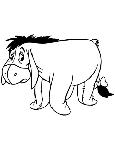 Eeyore Coloring Pictures Coloring Pages