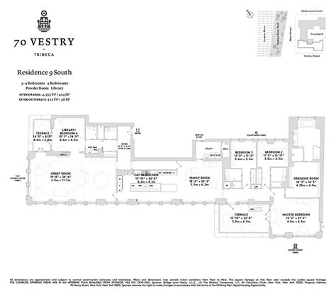 70 Vestry Street 9s New York Ny 10013 Sales Floorplans Property