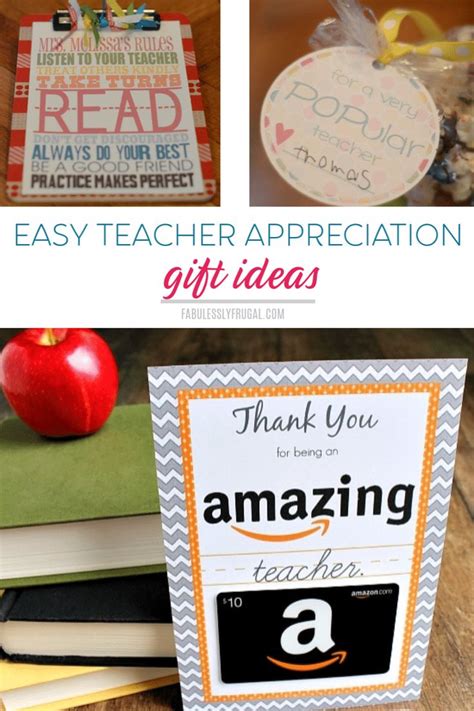 26 Unique And Inexpensive Teacher Appreciation Ts Inexpensive
