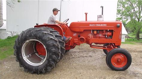 1958 Allis Chalmers D17 Gas Tractor Youtube