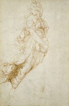 Raphael Raffaello Sanzio 1483 1520 Italian Study For The Figure Of