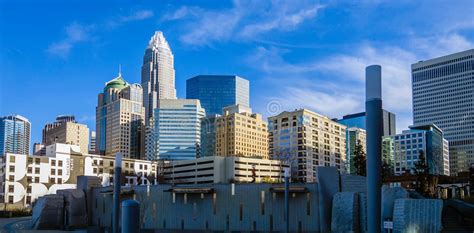 Charlotte Nc Skyline Stock Image Image Of North Exteriors 18810783