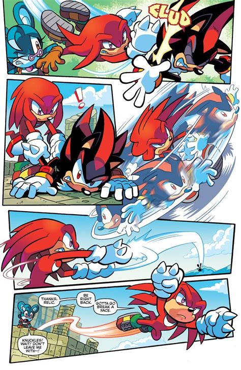 Shadow And Sonic Universe Comic