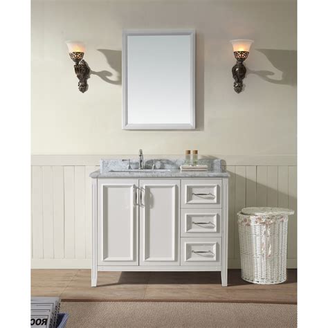 Rated 5 out of 5 stars. Ari Kitchen & Bath Jude 42" Single Bathroom Vanity Set & Reviews | Wayfair