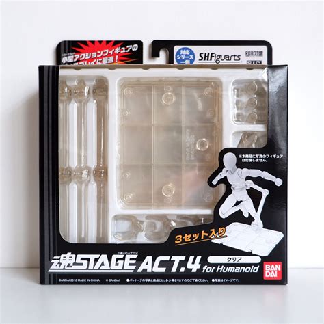 Bandai Tamashii Stage Act 4 For Humanoid Clear Ver Hobbies And Toys