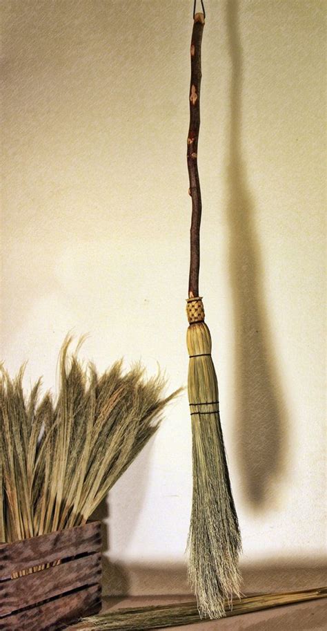 Natural Handle Besom Besom Kitchen Witch Broom