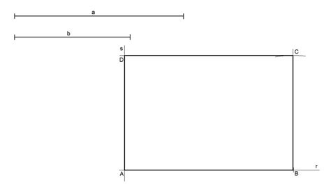 How To Draw A Rectangle Given Its Sides Youtube