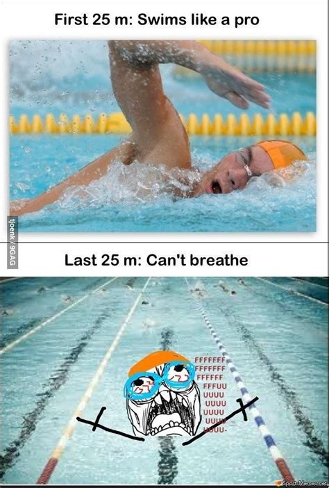 Pin By Kat Knapik On Funnies Swimming Memes Swimming Funny Swimming