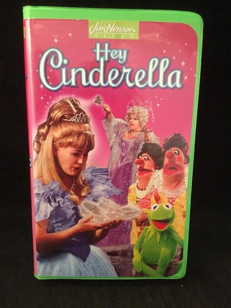 Hey Cinderella 1994 Jim Henson Vhs In Clamshell Case The Muppets
