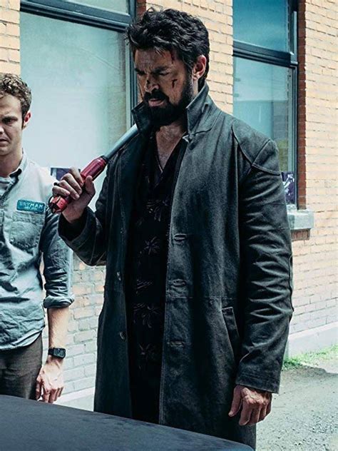 The Boys Season 3 Billy Butcher Black Coat Movie Jackets