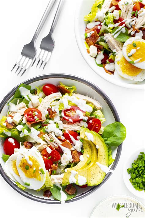Cobb Salad Recipe Quick And Easy Story Telling Co