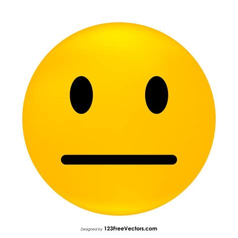 Neutral Face Emoji Emoji Emoji Art Emoji Pictures