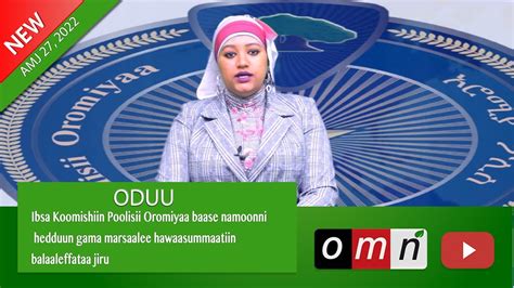 Omn Oduu Amajii 27 2022 Youtube