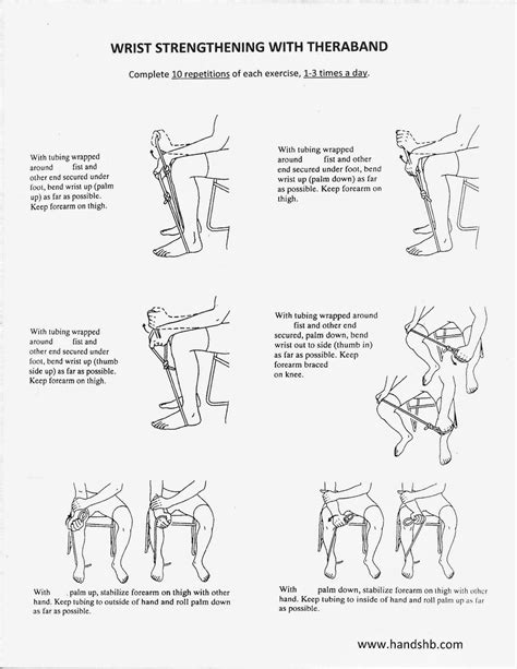 Printable Occupational Therapy Hand Exercises