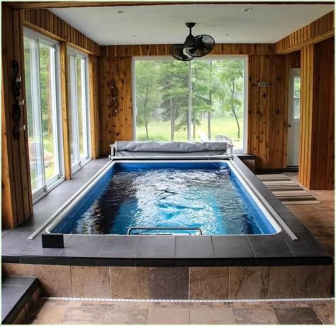 A swimming pool is one of the most luxurious amenities a homeowner can include in his house and lot. 46 Amazing Small Indoor Swimming Pool for Minimalist Home - Decor Renewal