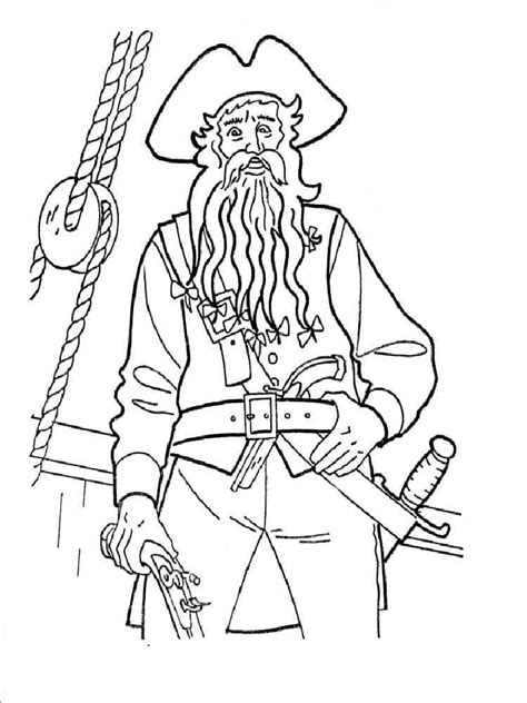 Pirates of the Caribbean coloring pages