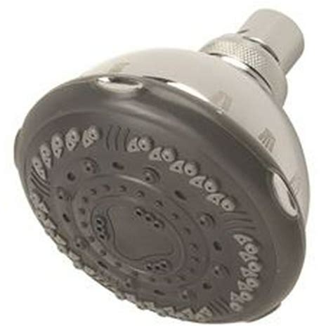Premier Massage Shower Head 7 Settings Abs Chrome Gray Face 2 5 Gpm