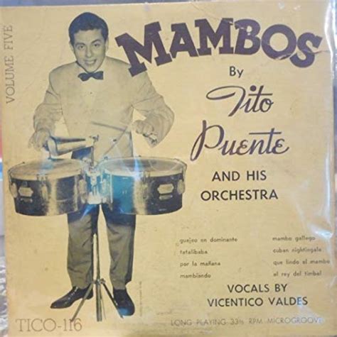 mambos by tito puente and his orchestra volume five cds and vinyl