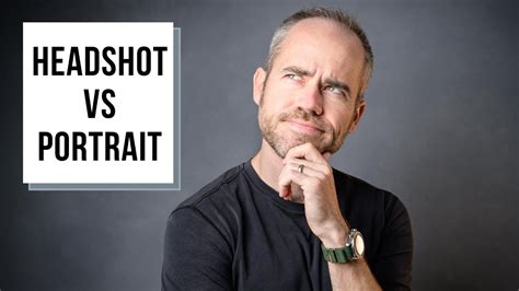 Headshot Vs Portrait What S The Difference Why It Matters For Your Professional Image YouTube