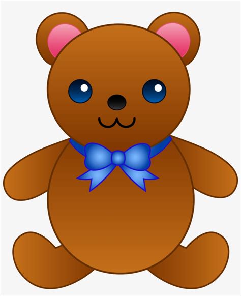Teddy Bears Cartoon Images Teddy Bear With Blue Bow Tie Transparent