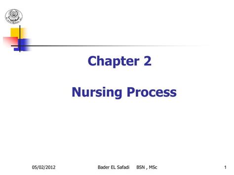 Ppt Chapter 2 Nursing Process Powerpoint Presentation Free Download