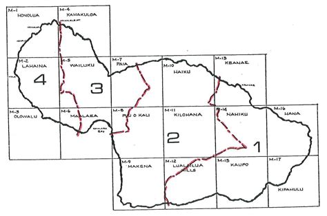 Tax Key Map Hawaii County Red River Gorge Topo Map