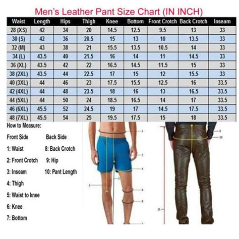 men s real cowhide leather trouser jeans breeches padded etsy