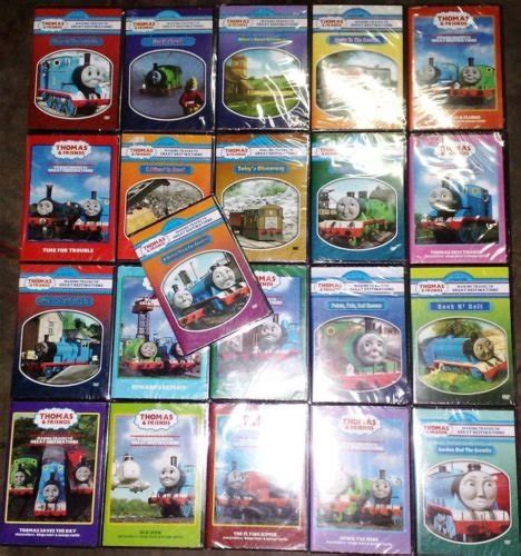 Thomas And Friends Lot Of 21 Dvd 110 Episodes New
