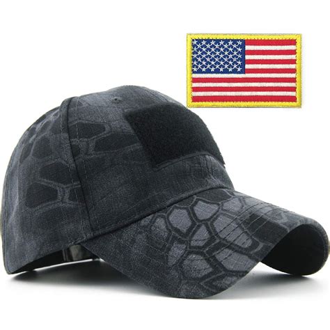 Buy Redsharks Snake Camouflage Camo Baseball Cap With American Flag Usa