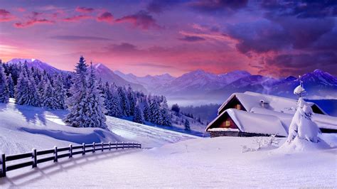 Free Download Winter Scenes Wallpapers Backgrounds 1600x900 For