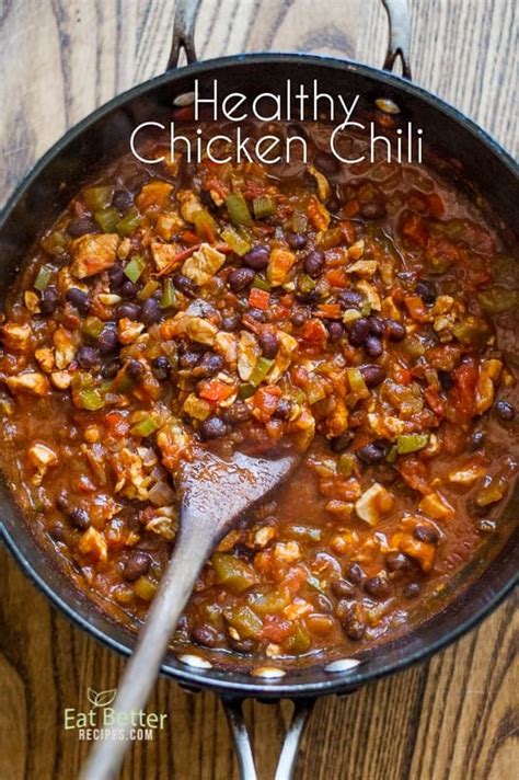 A number of chicken dishes such as chicken soup, butter chicken, tandoori russian salad is a healthy and nutritious recipe. Healthy Chicken Chili Recipe with Fresh Vegetables | Eat ...