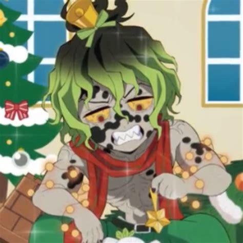 Gyutaro Shabana Christmas Icon — Demon Slayer In 2023 Cute Halloween