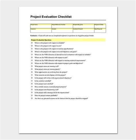 Process Checklist Template 20 Editable Checklists Excel Word Pdf