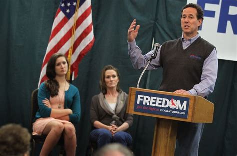 Rick Santorum Exits Race Takes His Sweater Vests With Him Photos