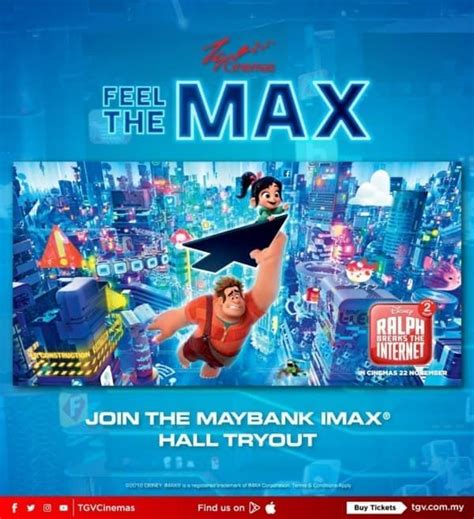 Tgv cinemas sdn bhd (also known as tgv pictures and formerly known as tanjong golden village) is the second largest cinema chain in malaysia. 8 Jan 2019: TGV Cinemas Maybank IMAX | Imax, Buy tickets ...